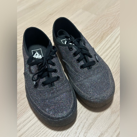 Dark gray glitter vans size 7 (women’s) - Picture 9 of 10